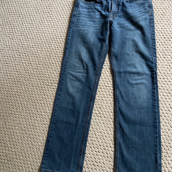 Mens Levi Straight 30x32 Signature Gold Denim Jeans - Picture 1 of 6